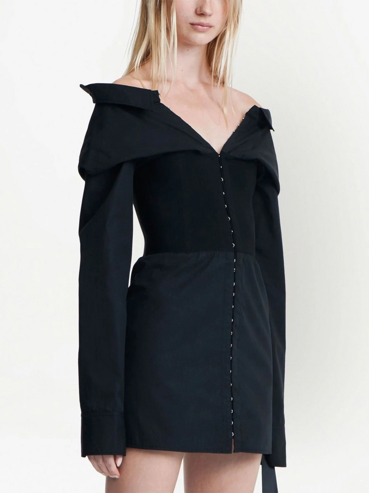Hook Tube Shirt Dress