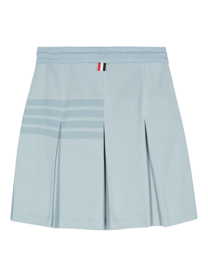 Above The Knee Box Pleat Skirt