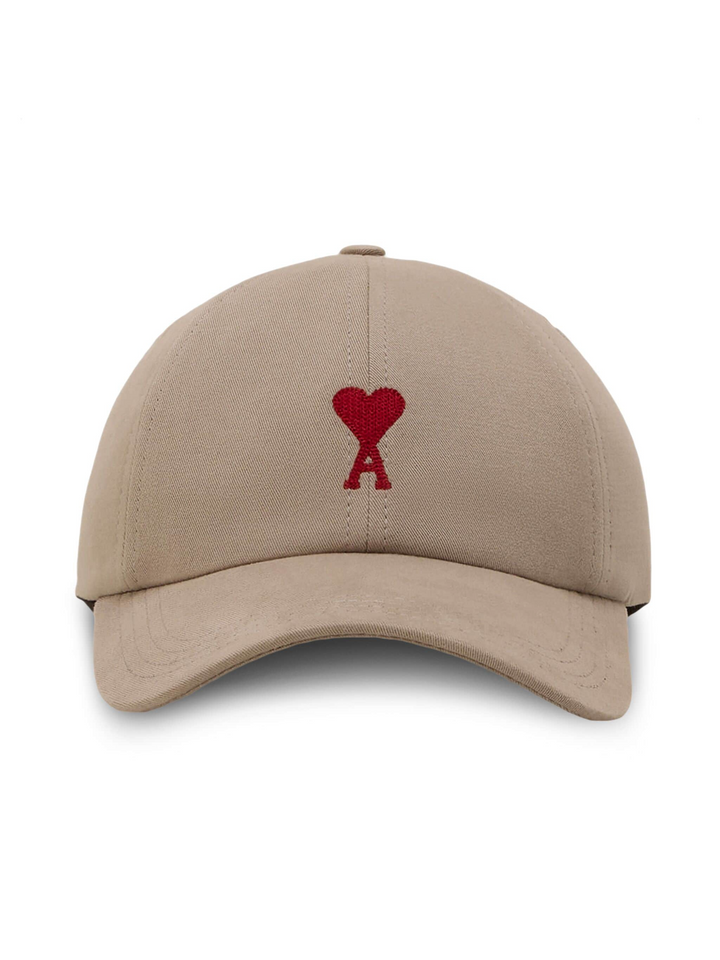 Red Ami De Coeur Embroidery Cap