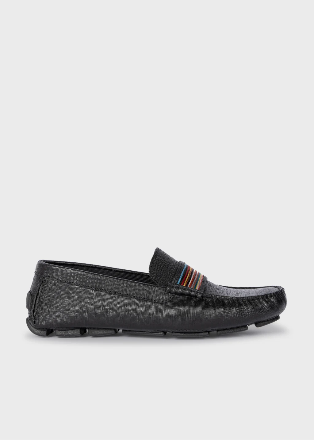 Mens Shoe Colima Black Stripe