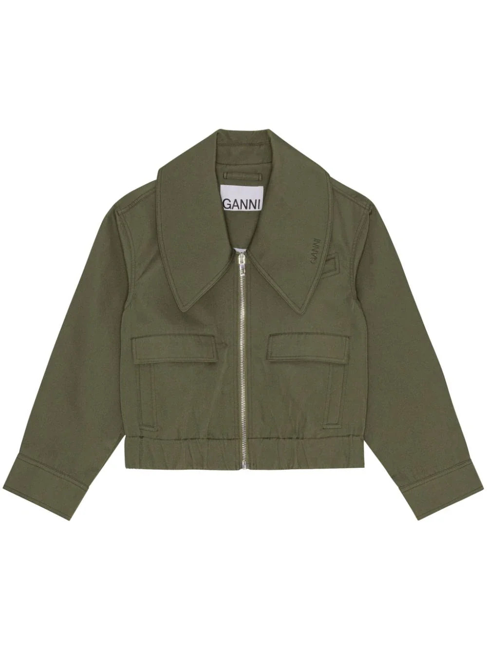 Heavy Twill Wide Collar Jacket