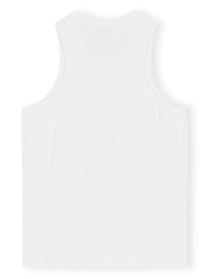 Rib Jersey Embellish Tank Top