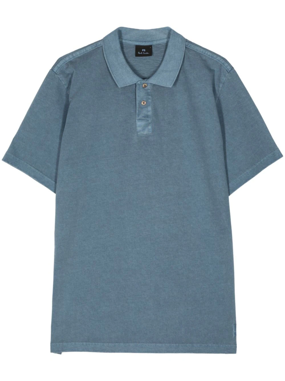 Mens Polo Shirt Acid Wash