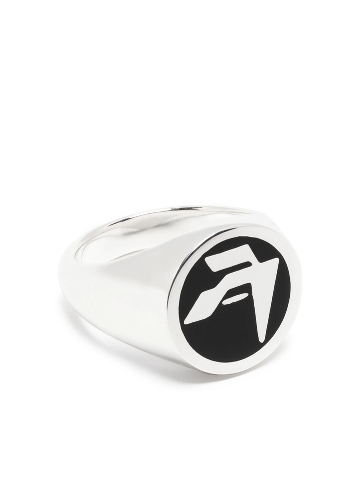 Epoxy Amblem Ring Black