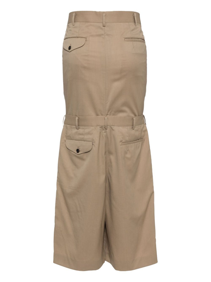 Wool Gabardine Pants
