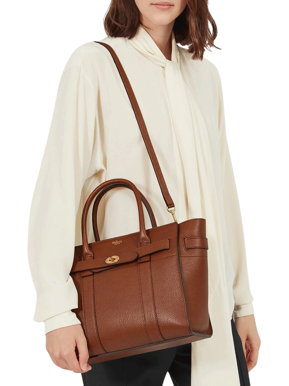 Small Zipped Bayswater Two Tone