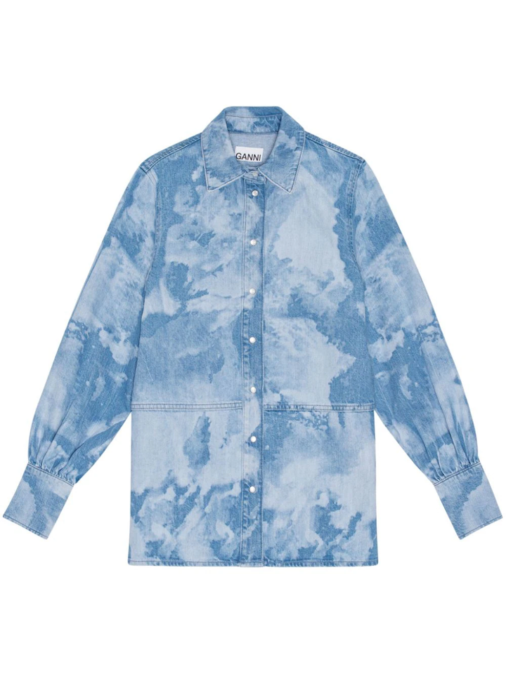 Bleach Denim Shirt