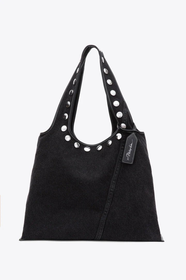 Washed Denim Market Tote