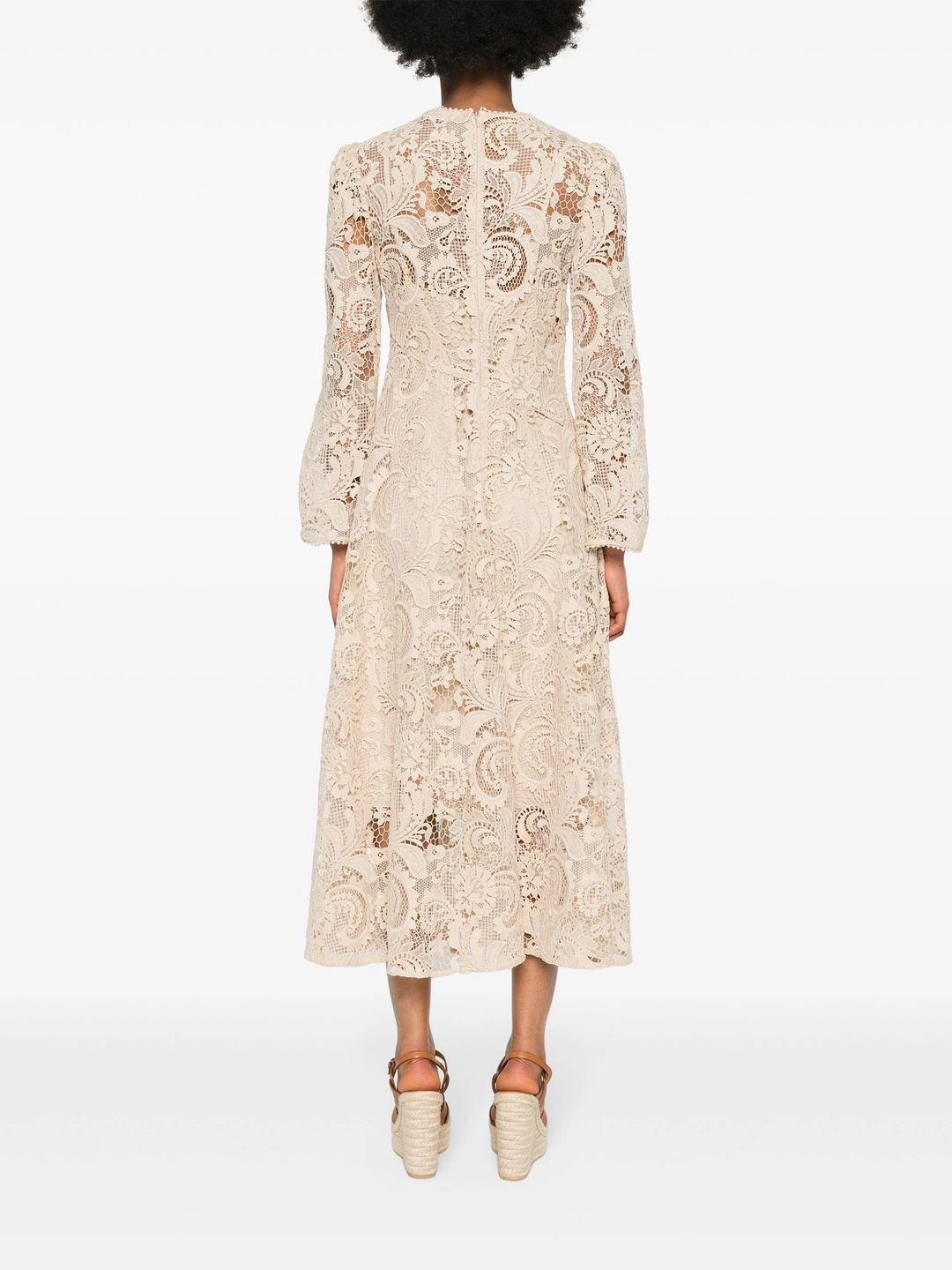 Waverly Lace Midi Dress
