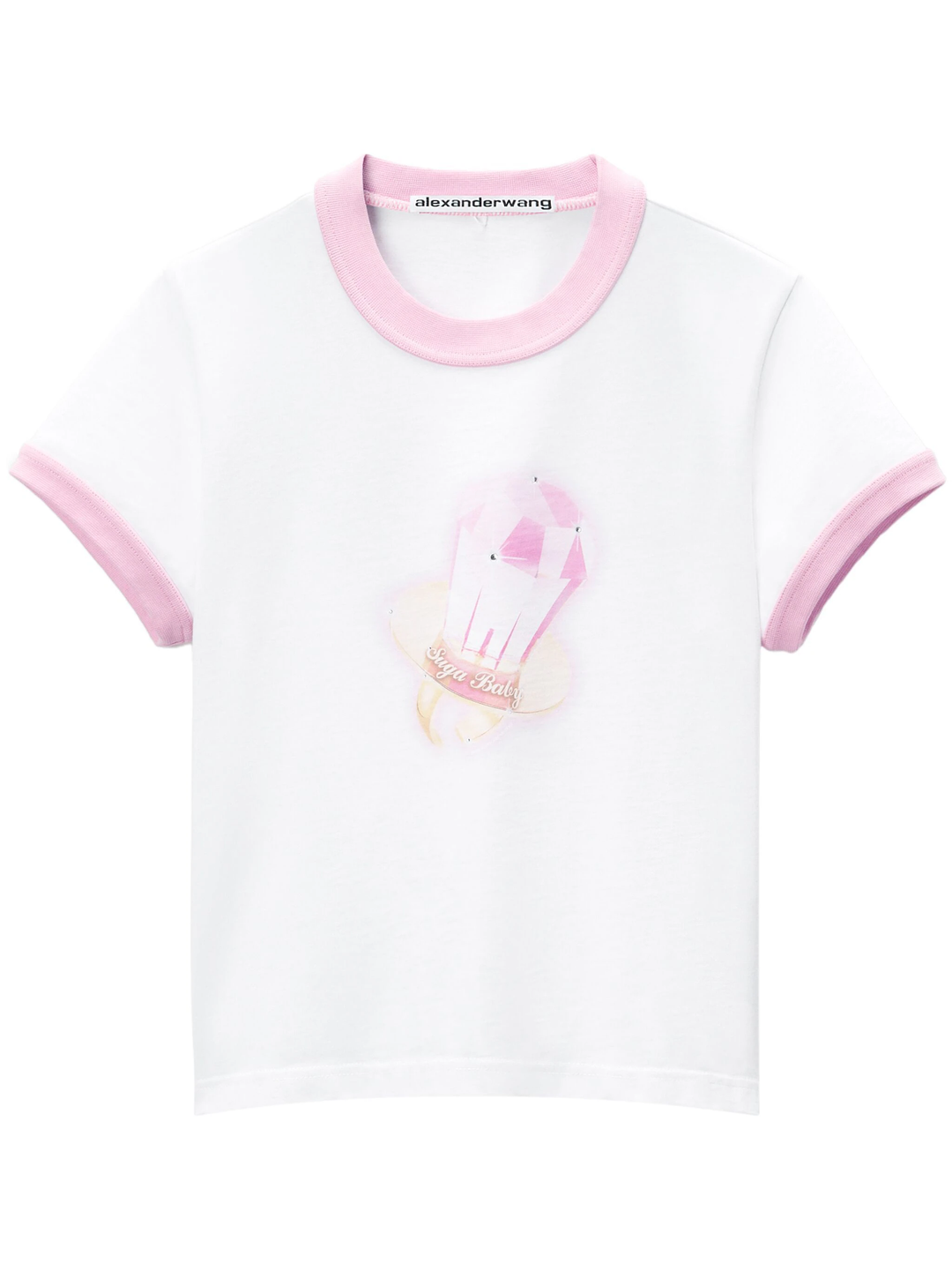 Shrunken Suga Baby Ringer Tee