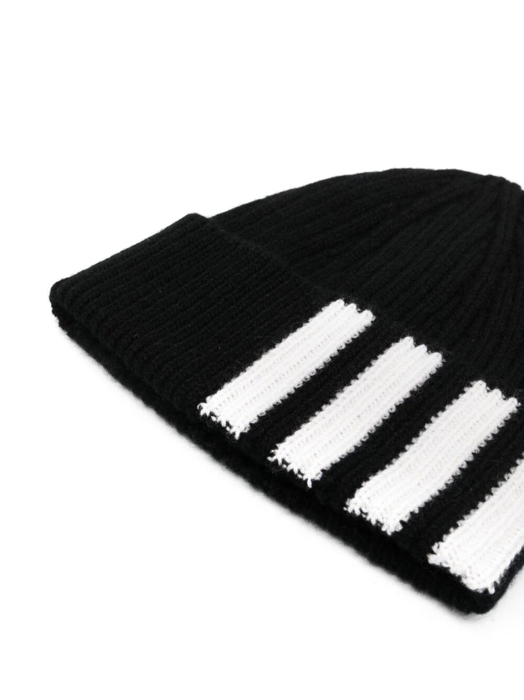 Rib Hat With 4 Bar Stripe