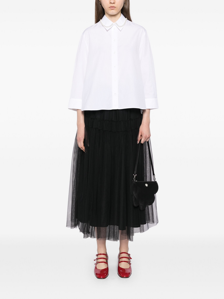 Cropped Masculine Shirt