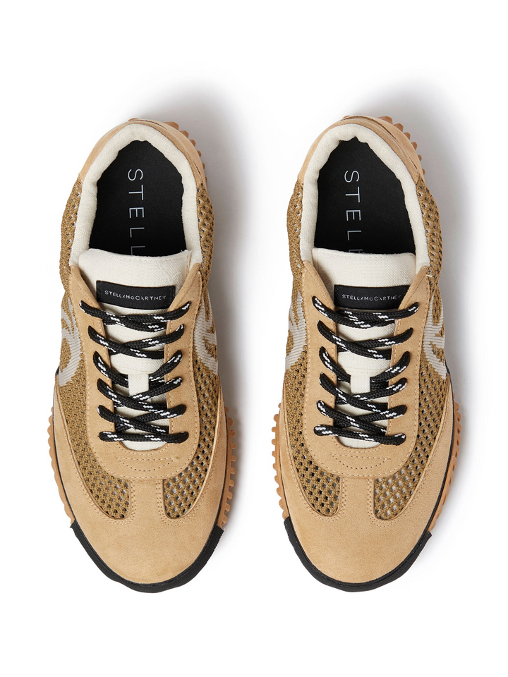 S-Wave Sport Mesh Panelled Sneakers