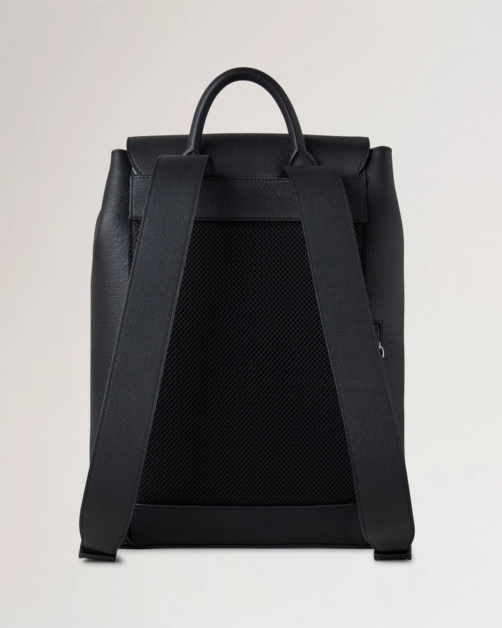 Camberwell Backpack Black Cross-Boarded Grain