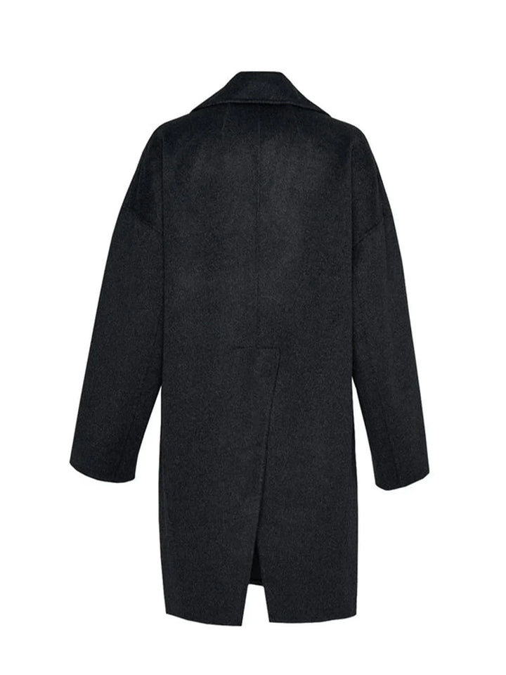 Double Face Cashmere Hand-Stitched Coat Unisex