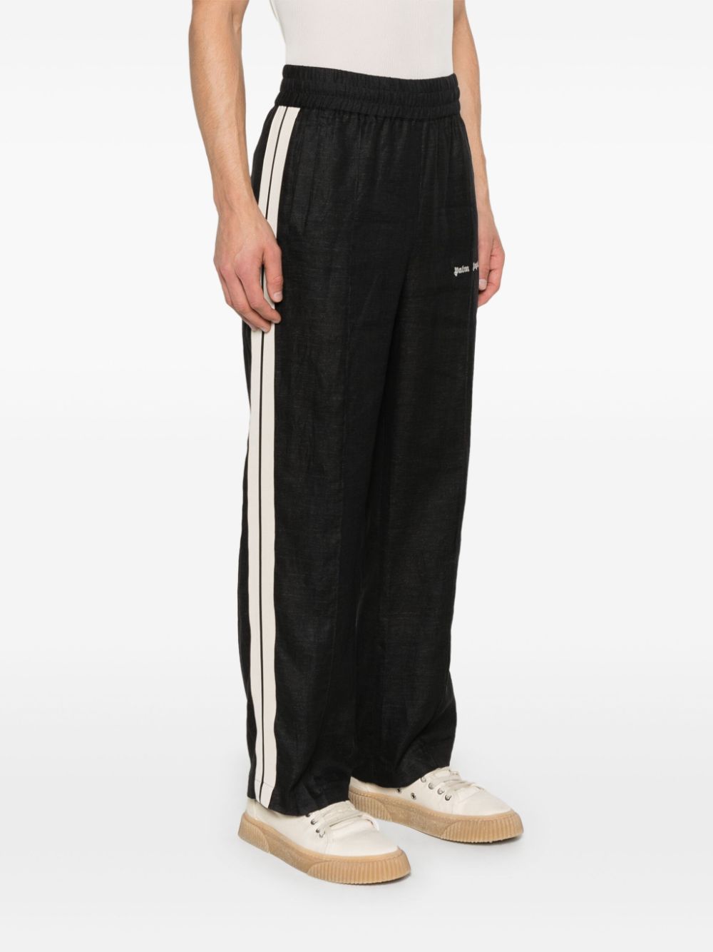 Classic Logo Linen Trackpants