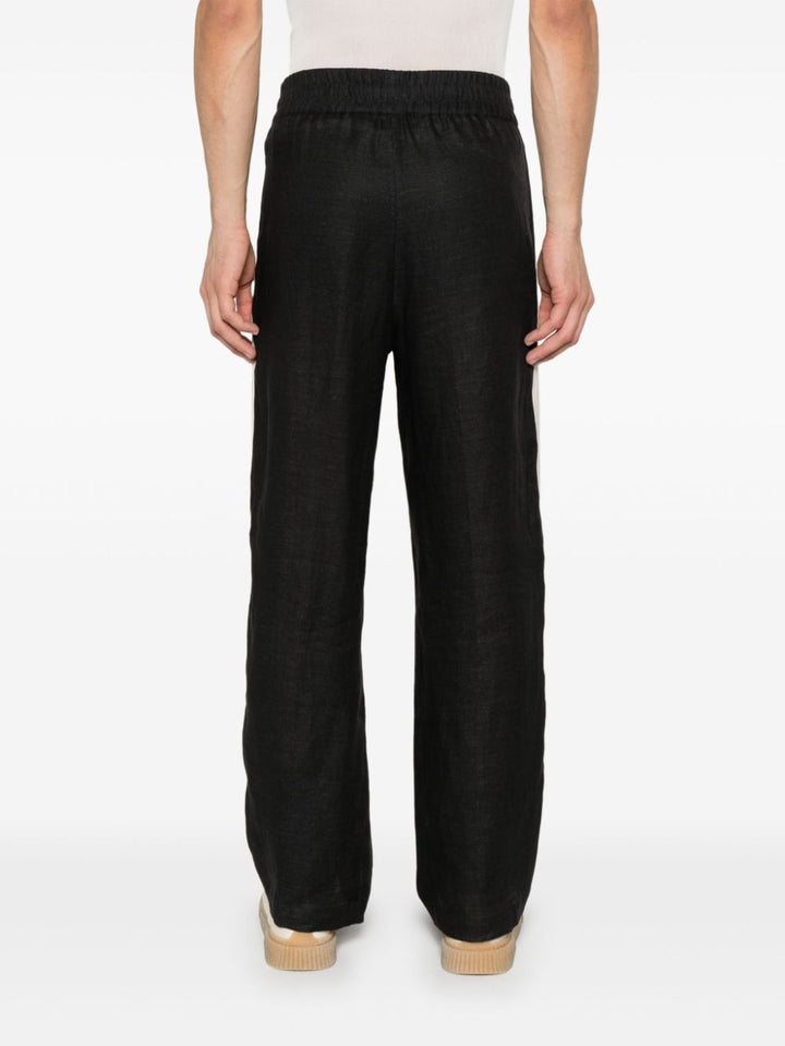 Classic Logo Linen Trackpants