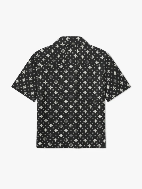 Cross Bandana Rayon Shirt