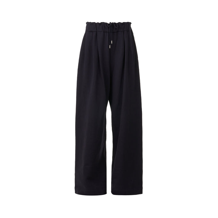 Basic Sweat Brushed Black Pants