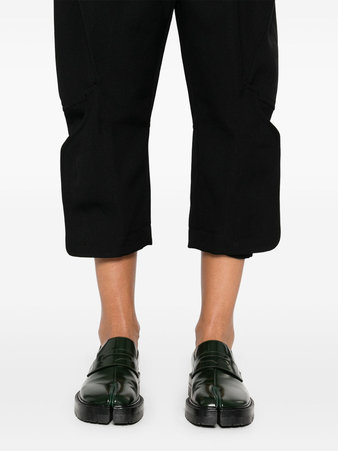 Wool Thick Gabardine Pants