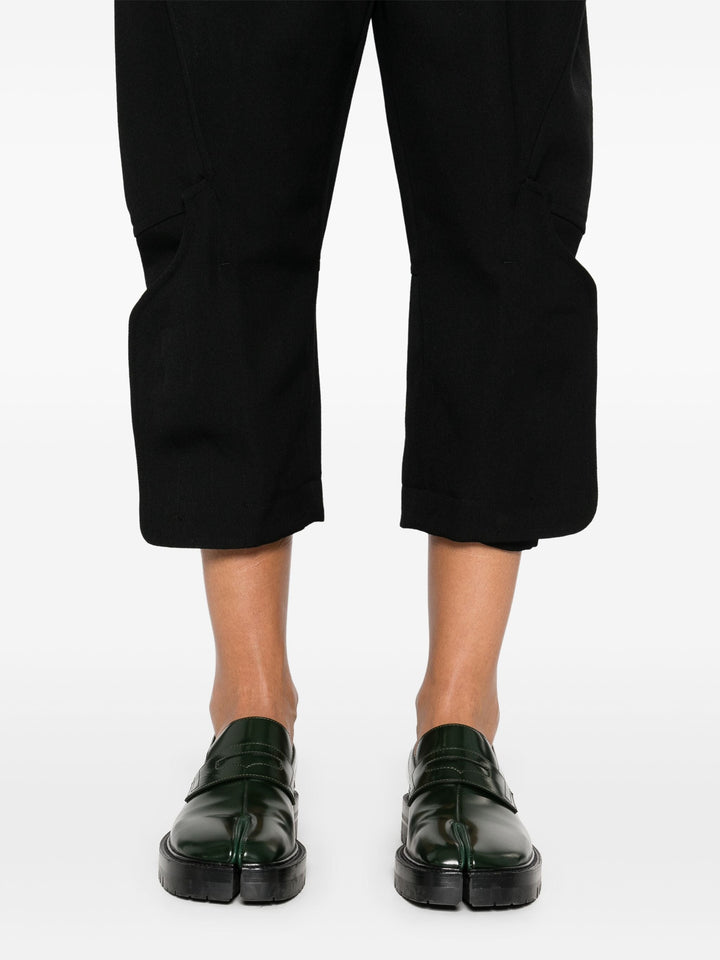 Wool Thick Gabardine Pants