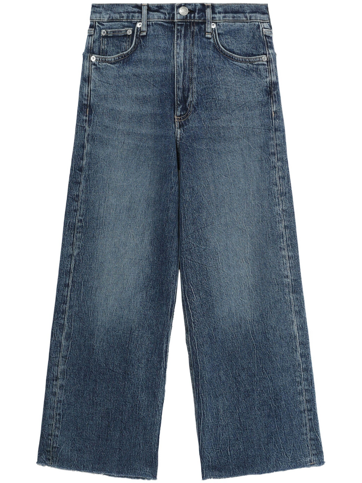 Andi High-Rise Ankle Wide Leg Jeans