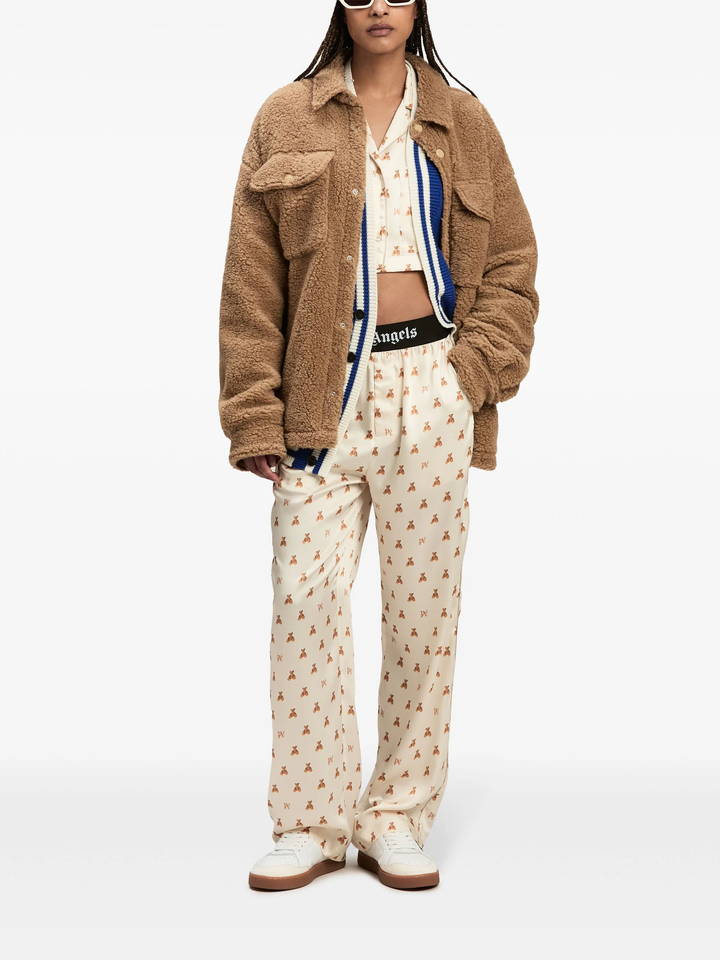 Mini Bear Monogram Crop Shirt