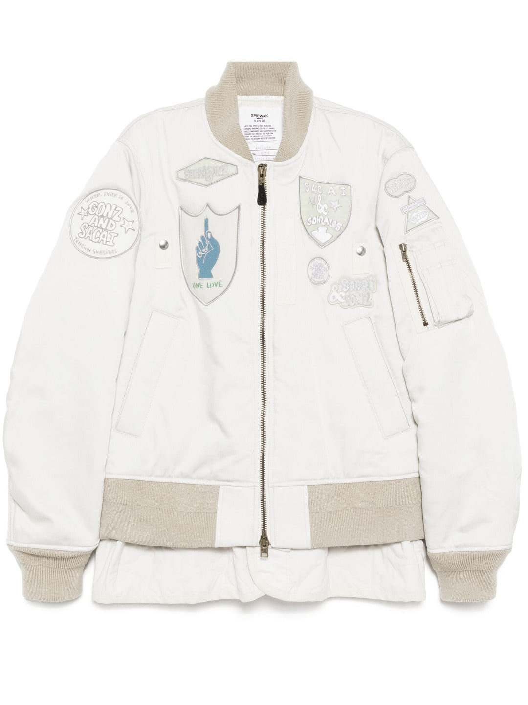 sacai X SPIEWAK Gonz Multi Patch Blouson