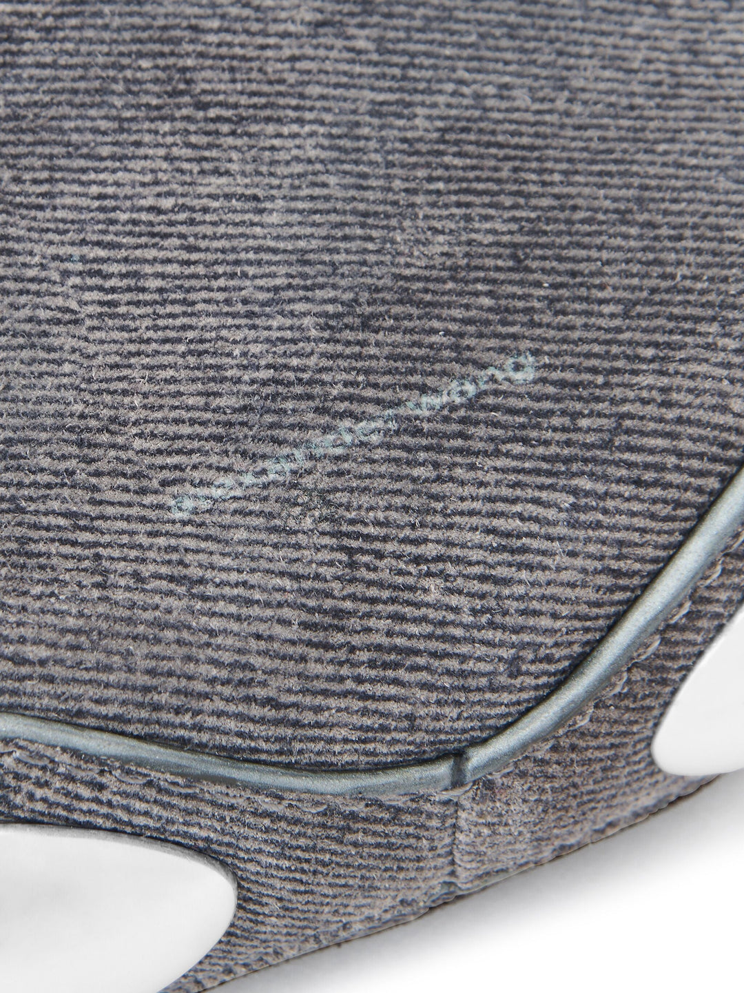 Dome Circular Top-Handle Bag In Trompe-L'Oeil Denim Leather