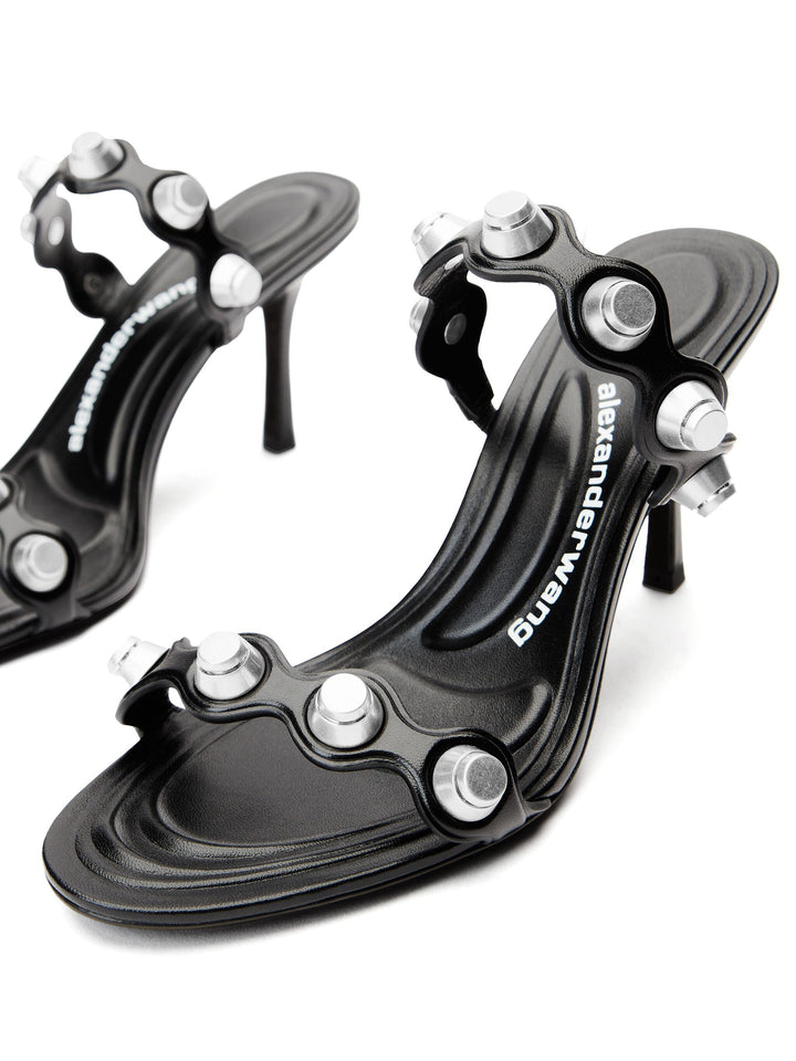 Riot 85mm Lambskin Leather Sandal