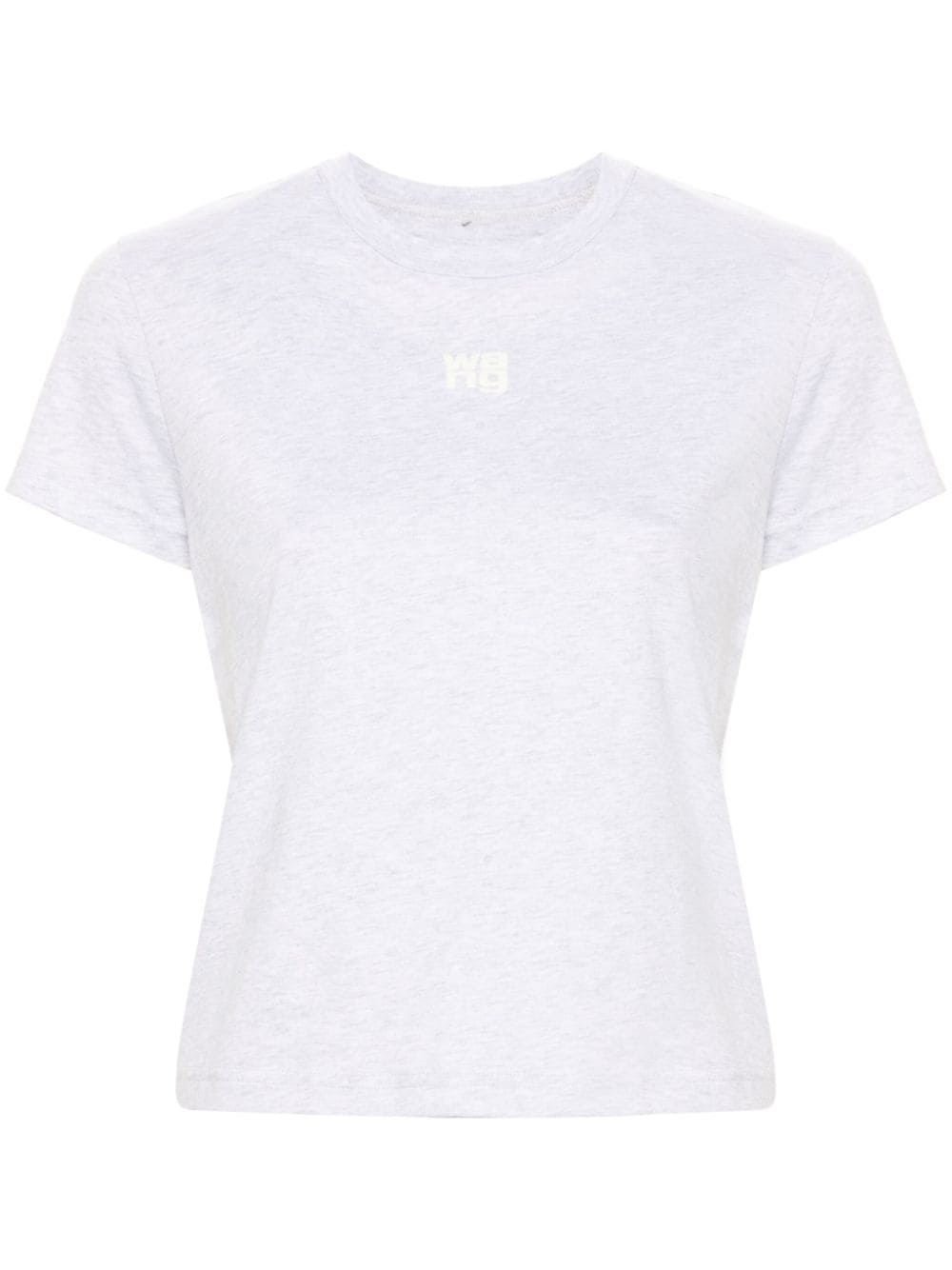 Essential Logo Shrunken Short-Sleeve Tee In Organic Cotton