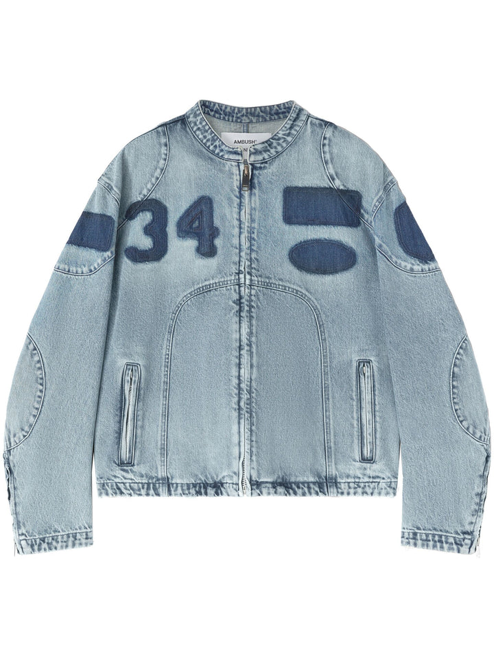 Denim Rider Jacket Vintage Blue