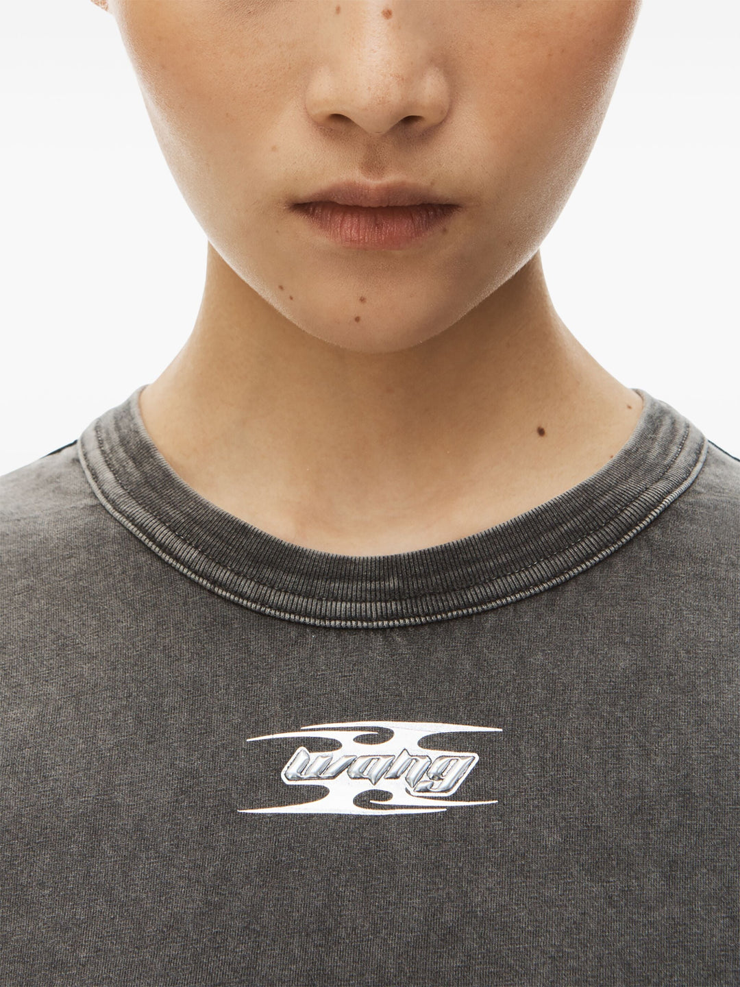 Blade Logo-Embossed Minidress In Cotton