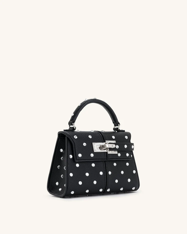 Elise Artificial Crystal Top Handle Bag