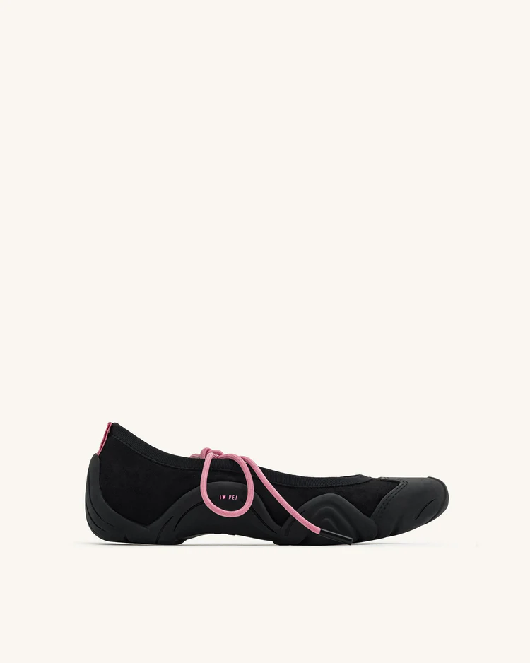Caitlin Lace-Up Ballerina Sneakers