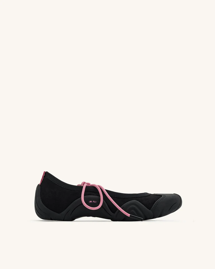 Caitlin Lace-Up Ballerina Sneakers