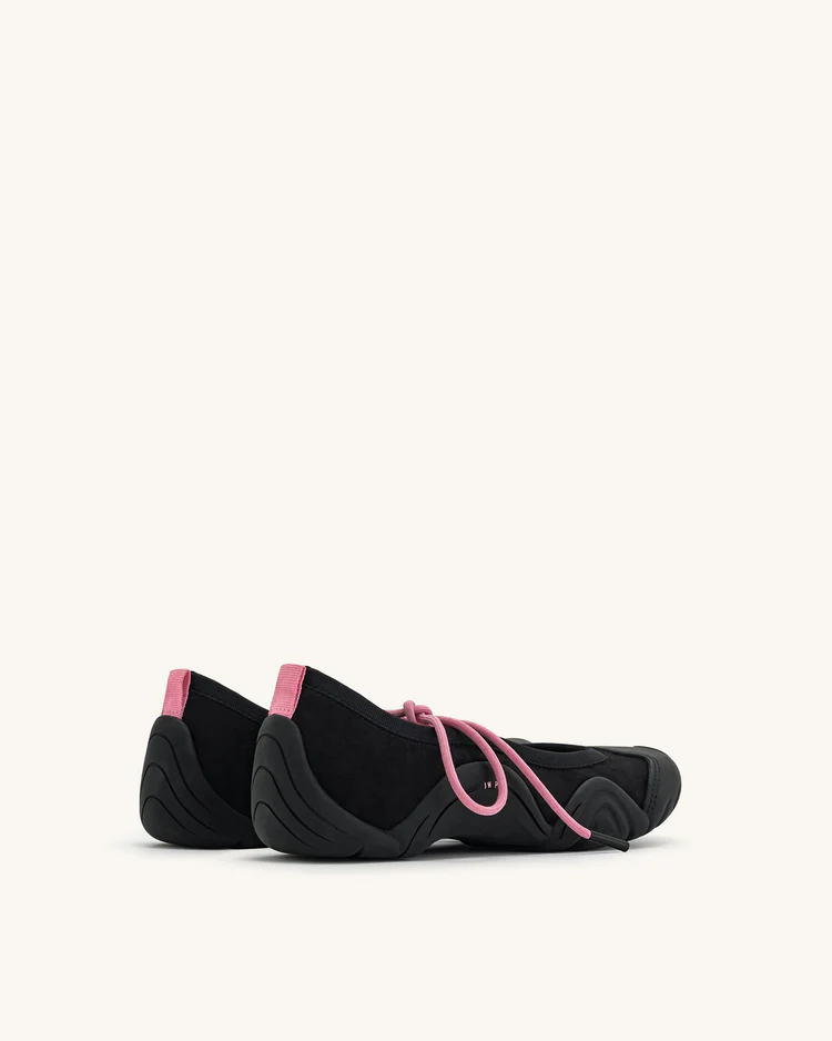 Caitlin Lace-Up Ballerina Sneakers