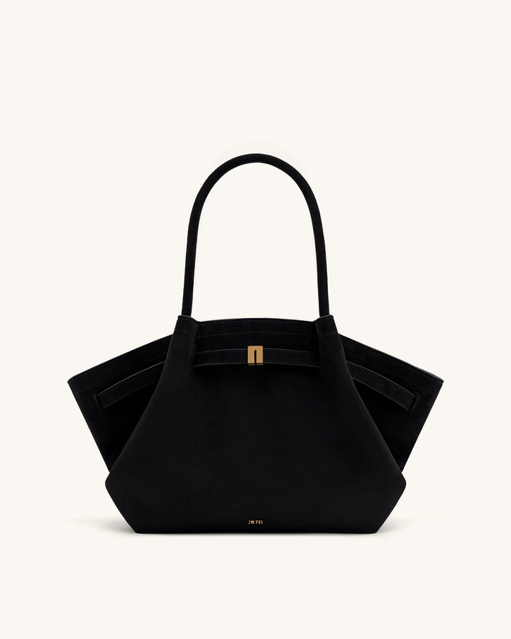 Hana Medium Faux Suede Tote