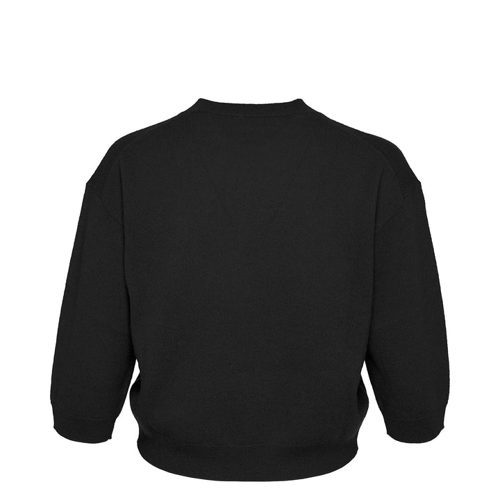 Recycled Cashmere Crew Cropped Sweater