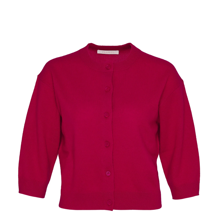 Recycled Cashmere Cropped Cardigan