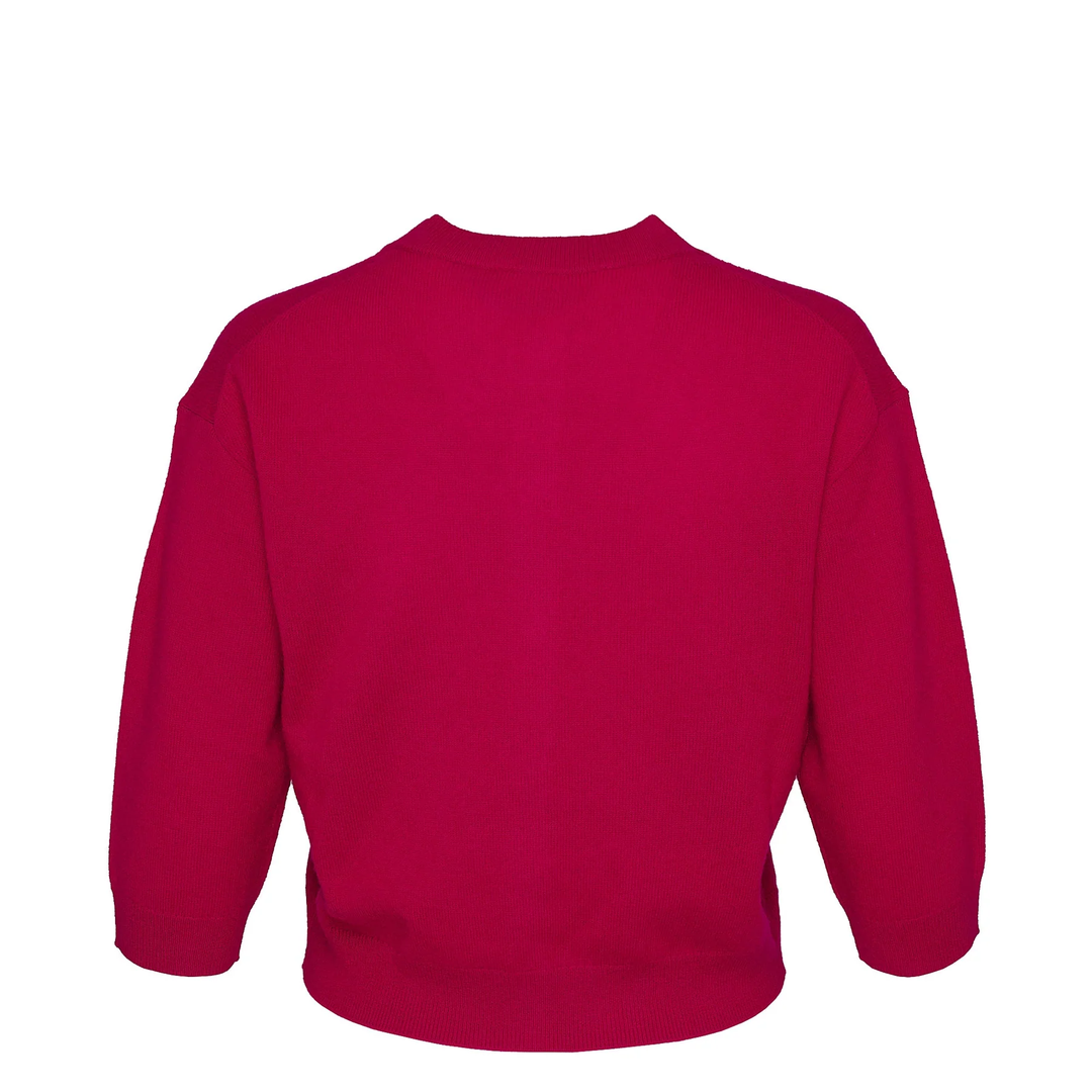 Recycled Cashmere Cropped Cardigan