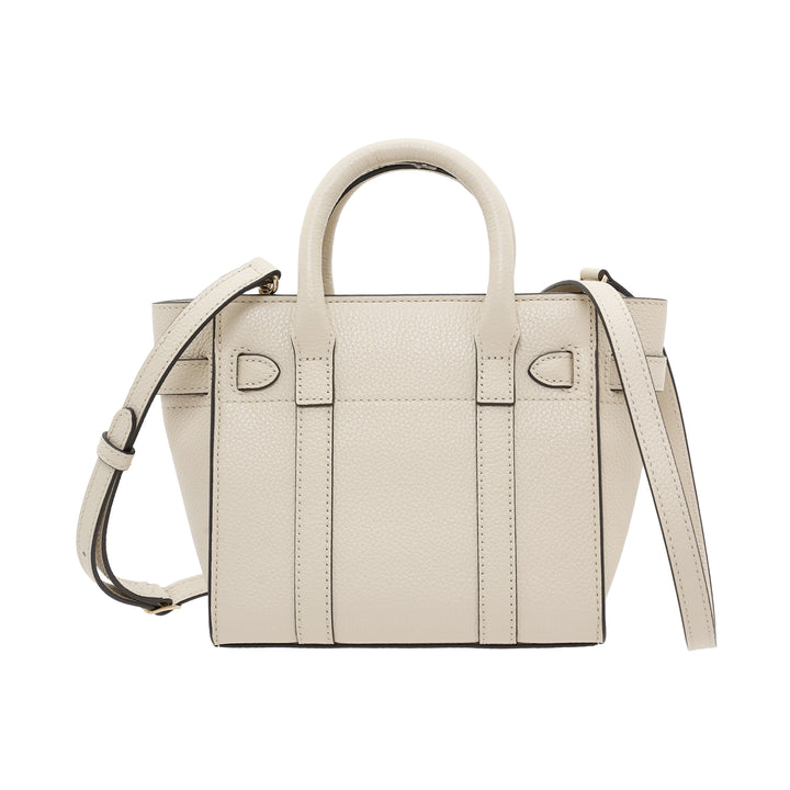 Micro Zipped Bayswater Chalk Small Classic Grain