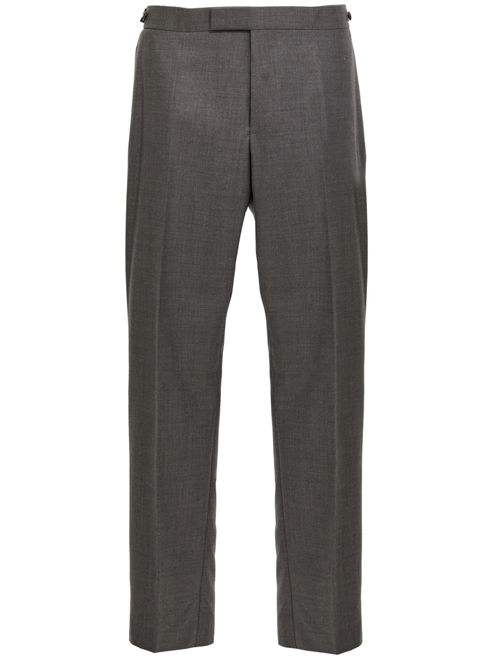 Twill Low Rise Trousers Men