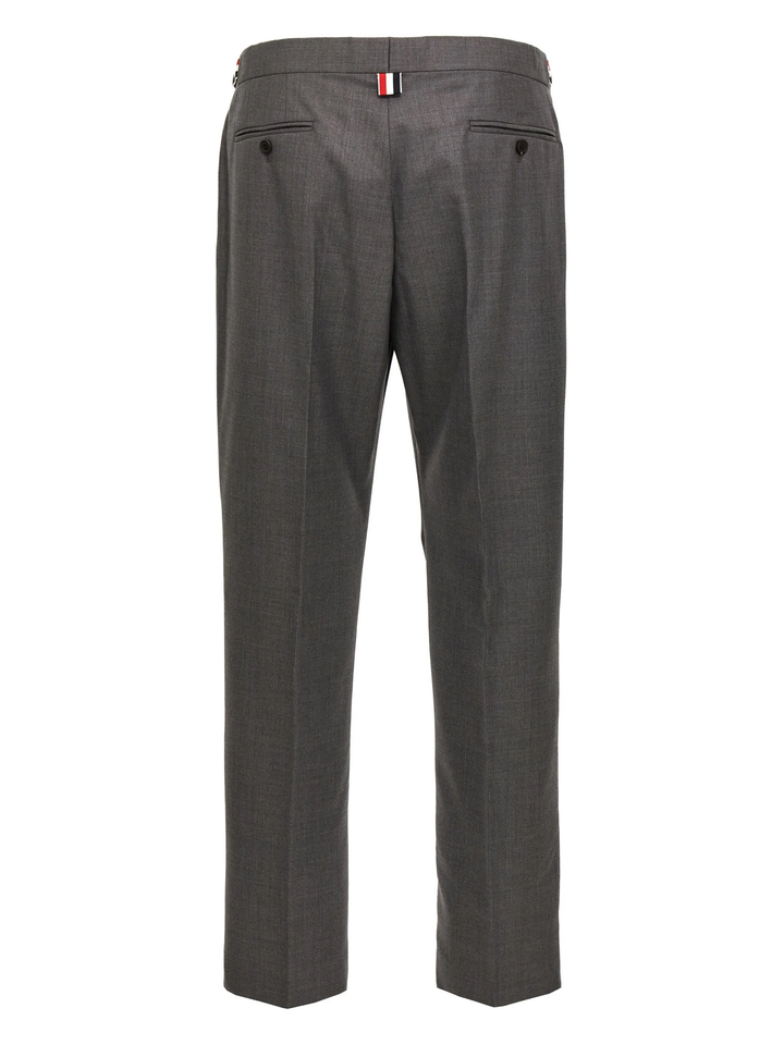 Twill Low Rise Trousers Men
