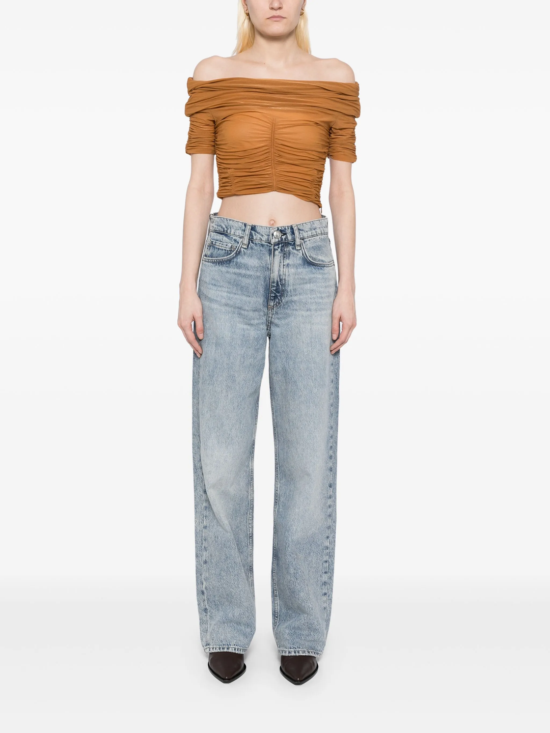 Shea High-Rise Relaxed Straight Leg Jeans