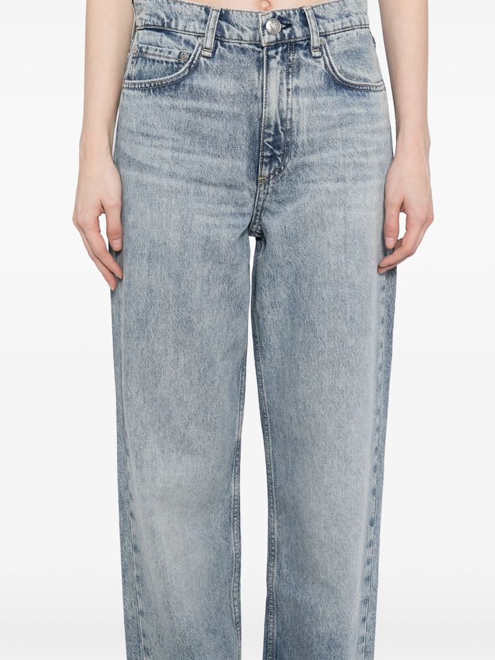 Shea High-Rise Relaxed Straight Leg Jeans