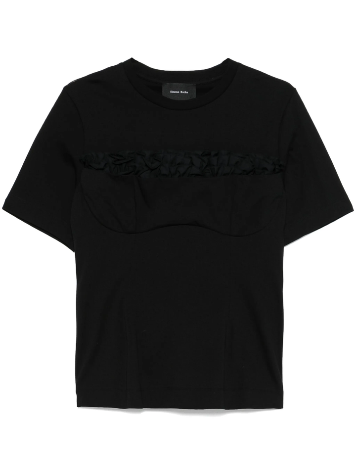 Balconette Bust Detail T-Shirt