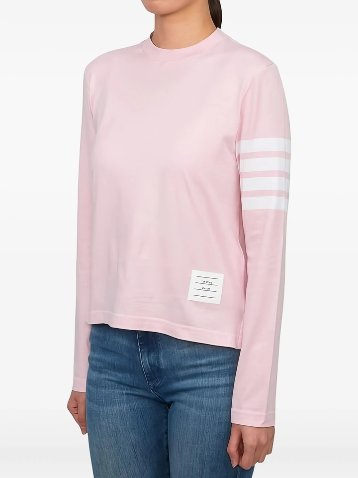 Jersey 4-Bar Long Sleeve Tee