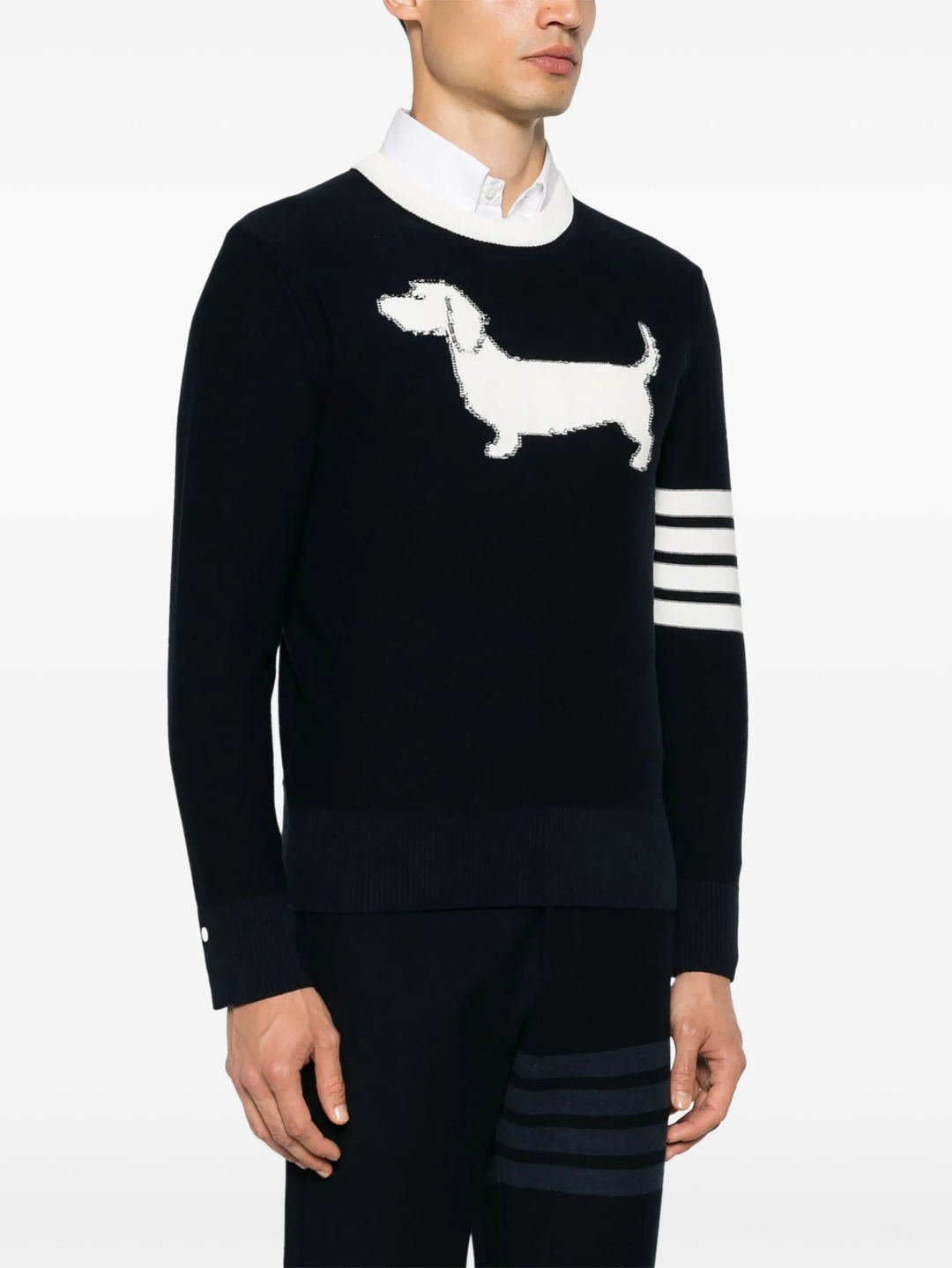 Cotton 4-Bar Hector Pullover Men