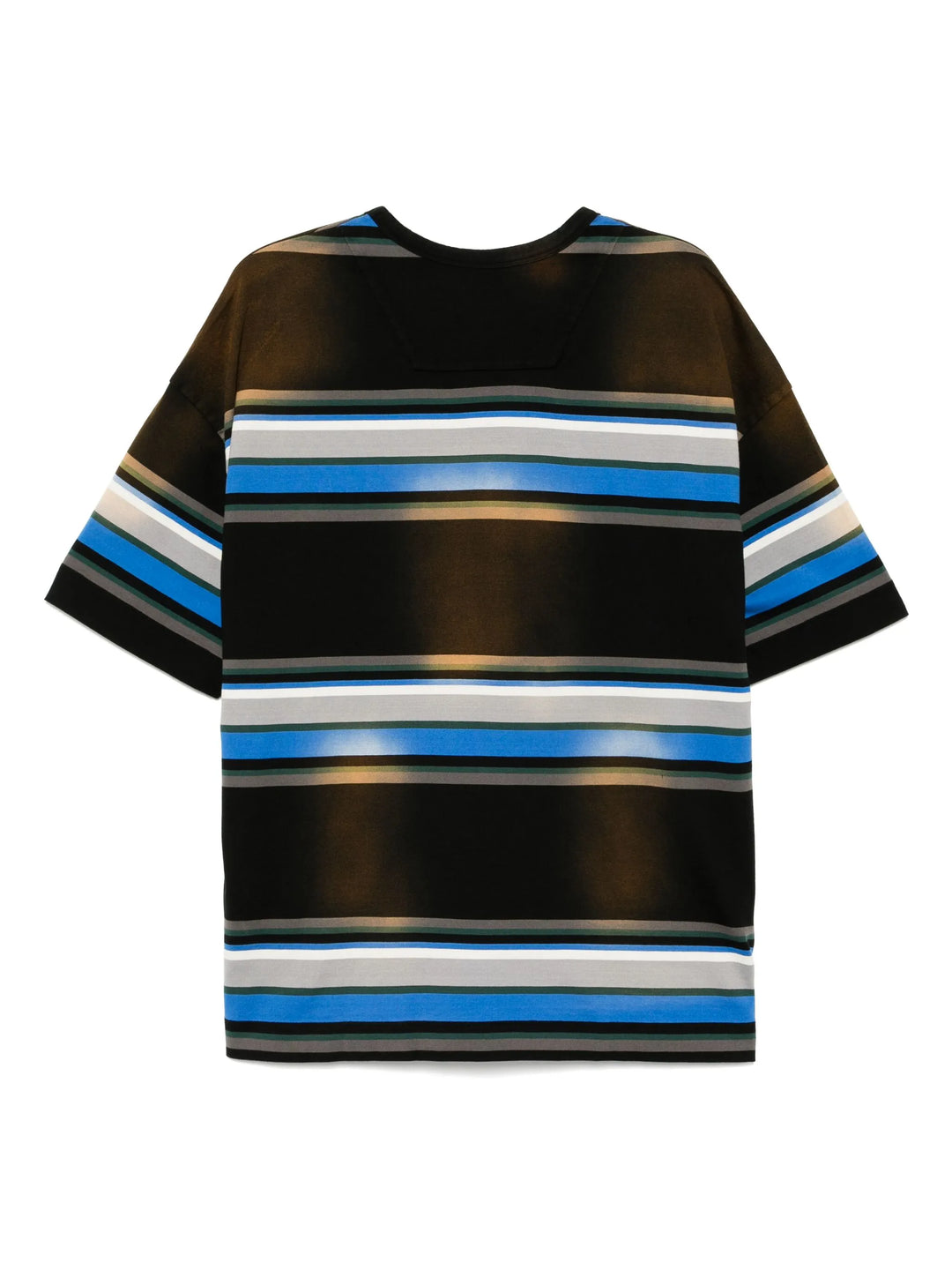 Washed Multi Stripe T-Shirt